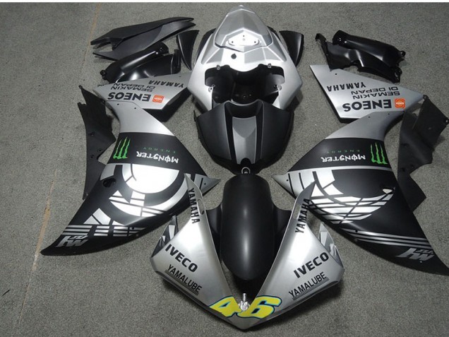 Yamaha R1 2009-2011 Verkleidungen - Rot Flamme