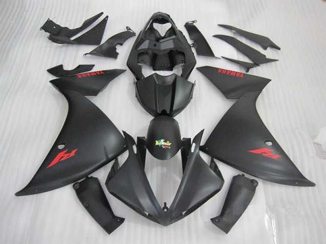 Yamaha R1 2009-2011 Verkleidungen - Schwarz Rot