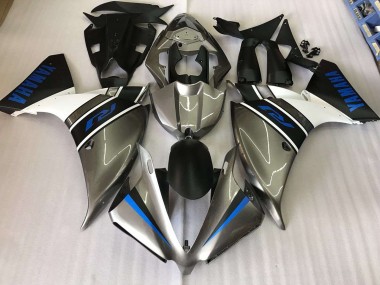 Yamaha R1 2009-2011 Verkleidungen - Silber Blau