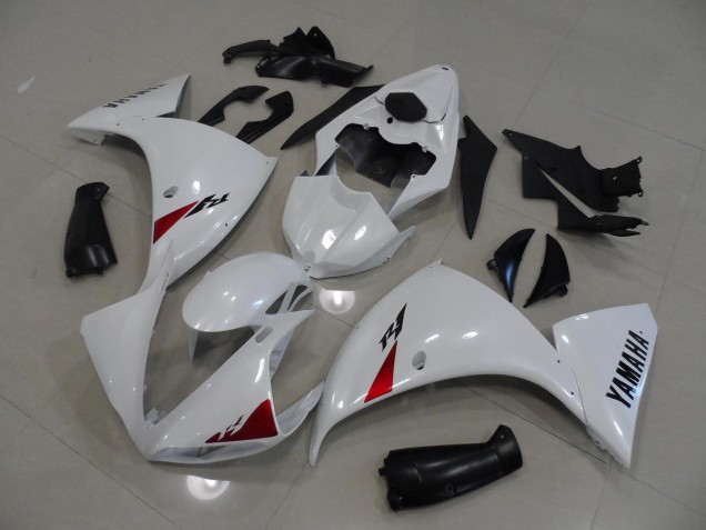 Yamaha R1 2012-2014 Verkleidungen - Weiß Schwarz