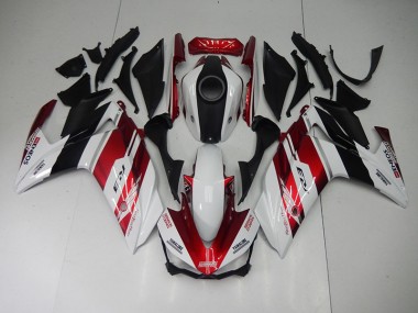 Yamaha R3 2015-2022 Verkleidungen - Schwarz Rote Weiß