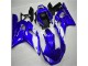 Yamaha R6 1998-2002 Verkleidungen - Weiß Blau