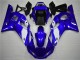 Yamaha R6 1998-2002 Verkleidungen - Weiß Blau