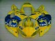 Yamaha R6 1998-2002 Vollverkleidung - Gelb Blau