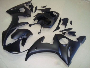 Yamaha R6 2003-2005 Verkleidung - Matt Schwarz