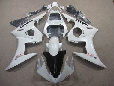 Yamaha R6 2003-2005 Verkleidung - Weiß