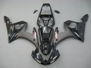 Yamaha R6 2003-2005 Verkleidungen - Kontrast Schwarz