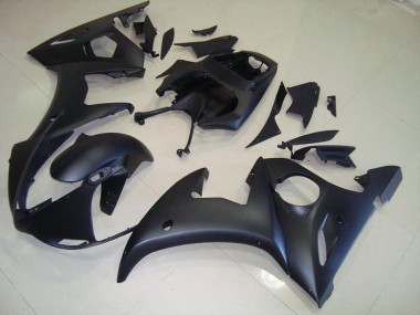Yamaha R6 2003-2005 Verkleidungen - Matt Schwarz