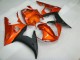 Yamaha R6 2003-2005 Verkleidungen - Orange Schwarz