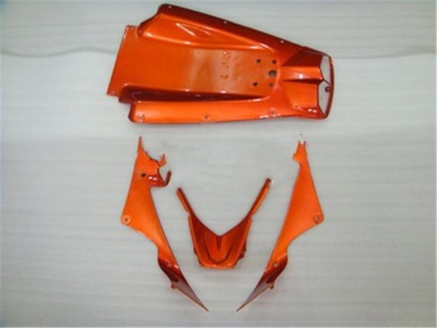 Yamaha R6 2003-2005 Verkleidungen - Orange Schwarz