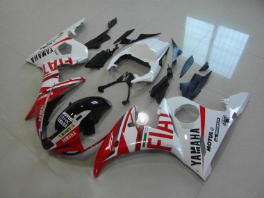Yamaha R6 2003-2005 Verkleidungen - Rot Fiat