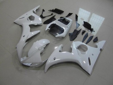 Yamaha R6 2003-2005 Verkleidungen - Weiß Kein Aufkleber