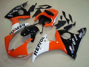 Yamaha R6 2003-2005 Vollverkleidung - Repsol