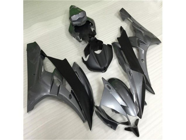Yamaha R6 2006-2007 Verkleidung - Grau Schwarz