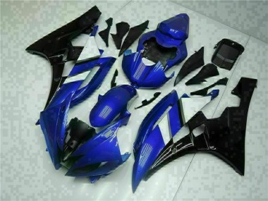 Yamaha R6 2006-2007 Verkleidung & Plastik - Blau Schwarz