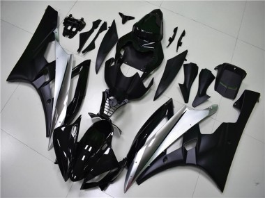 Yamaha R6 2006-2007 Verkleidung - Silber Schwarz