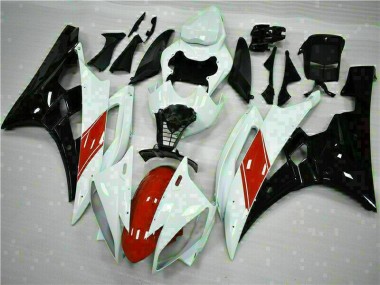 Yamaha R6 2006-2007 Verkleidung - Weiß