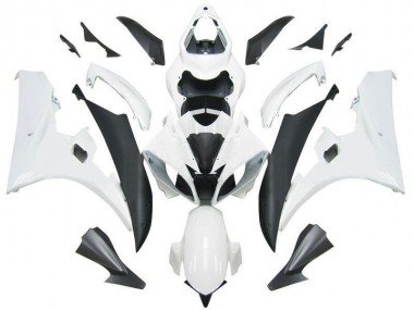 Yamaha R6 2006-2007 Verkleidung - Weiß Schwarz