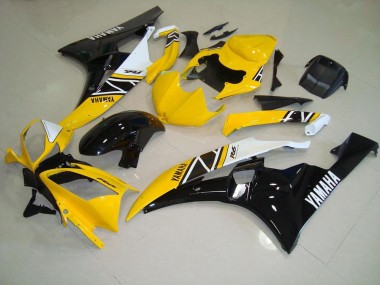 Yamaha R6 2006-2007 Verkleidungen - Gelb