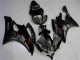 Yamaha R6 2006-2007 Verkleidungen - Grau Schwarz