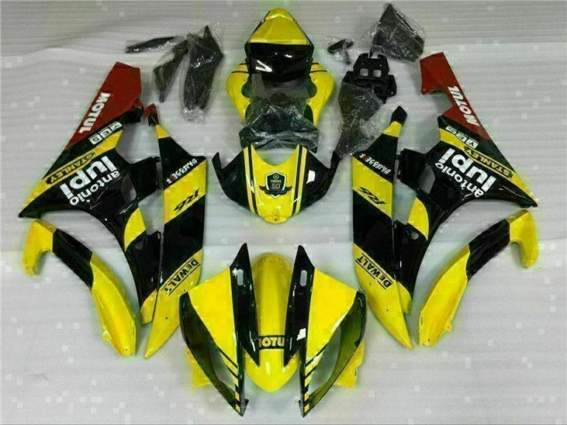 Yamaha R6 2006-2007 Verkleidungen Komplett Sets - Gelb