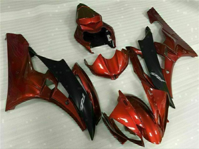 Yamaha R6 2006-2007 Verkleidungen & Plastik - Rot