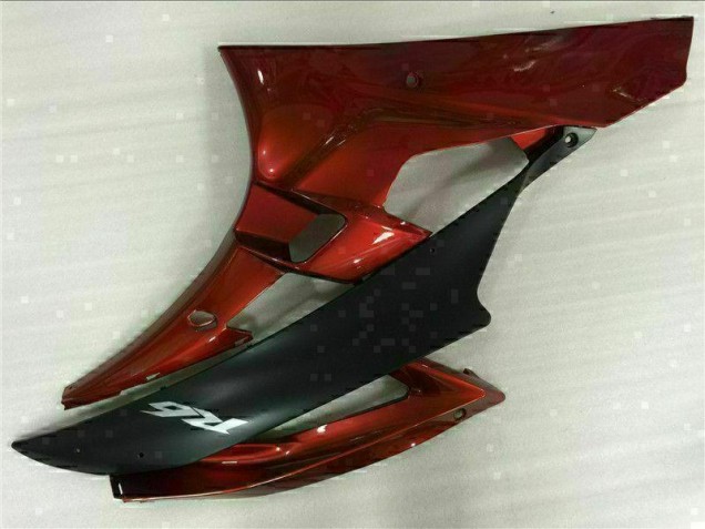 Yamaha R6 2006-2007 Verkleidungen & Plastik - Rot