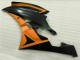 Yamaha R6 2006-2007 Verkleidungen - Schwarz Orange