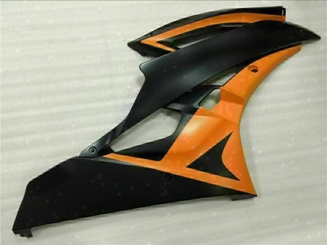 Yamaha R6 2006-2007 Verkleidungen - Schwarz Orange