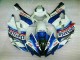 Yamaha R6 2006-2007 Verkleidungen - Weiß Blau