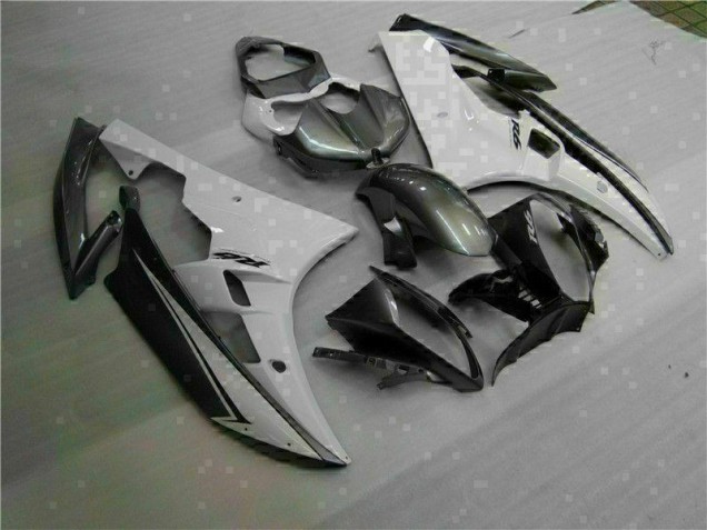Yamaha R6 2006-2007 Verkleidungen - Weiß Silber