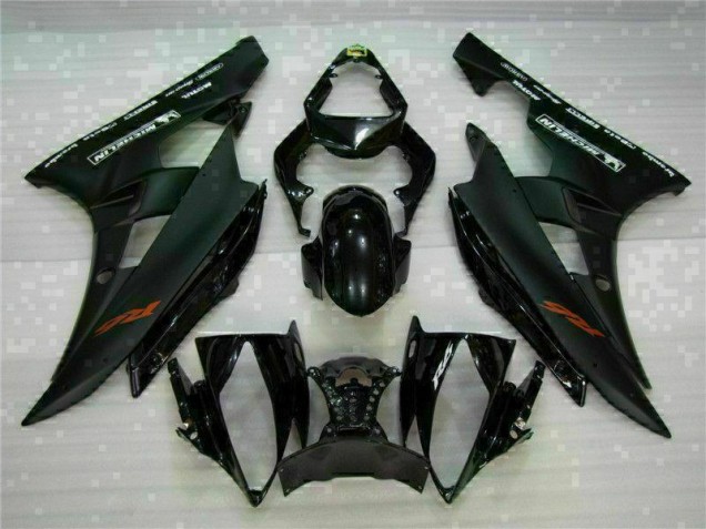 Yamaha R6 2006-2007 VollVerkleidungen & Plastik - Schwarz