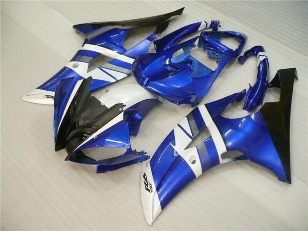 Yamaha R6 2008-2016 Verkleidung - Blau Weiß Schwarz Yamaha R6 2008-2016 Verkleidung - Blau Weiß Schwarz