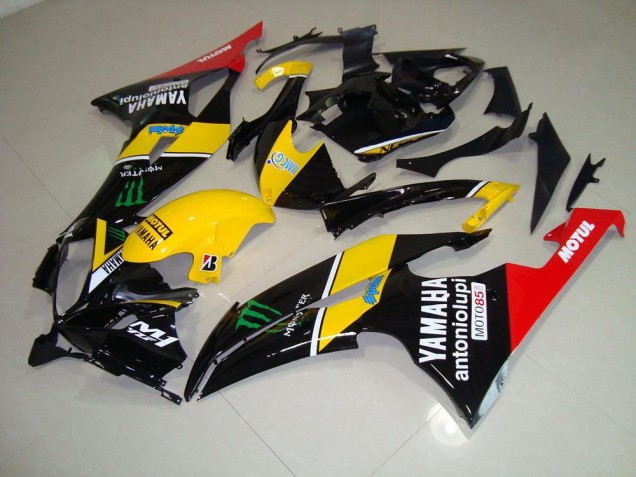 Yamaha R6 2008-2016 Verkleidung - Gelb Monster