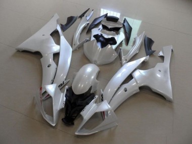 Yamaha R6 2008-2016 Verkleidung - Perl Weiß
