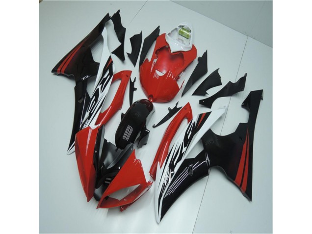 Yamaha R6 2008-2016 Verkleidung - Rot Weiß