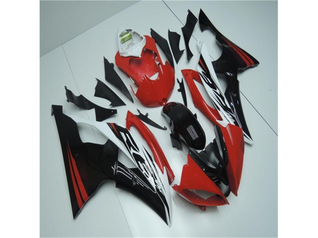 Yamaha R6 2008-2016 Verkleidung - Rot Weiß