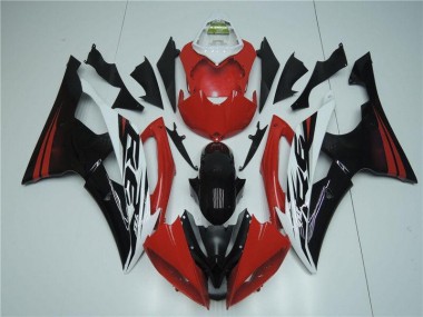 Yamaha R6 2008-2016 Verkleidung - Rot Weiß