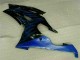 Yamaha R6 2008-2016 Verkleidungen - Blau Flamme Schwarz