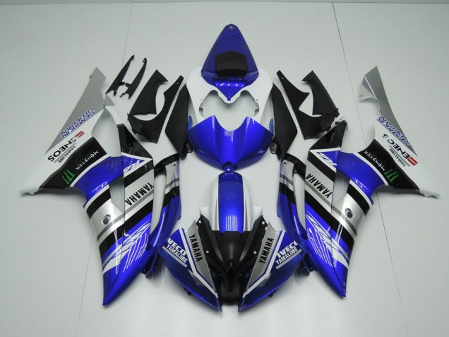 Yamaha R6 2008-2016 Verkleidungen - Blau Weiß ENEOS Monster Yamaha R6 2008-2016 Verkleidungen - Blau Weiß ENEOS Monster