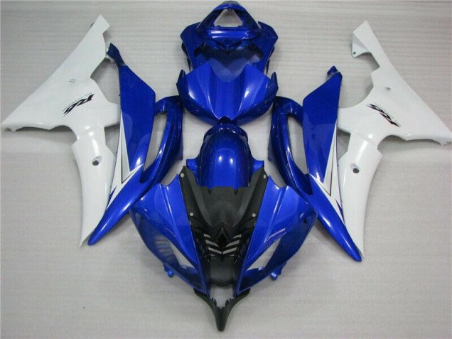 Yamaha R6 2008-2016 Verkleidungen - Blau Weiß Schwarz