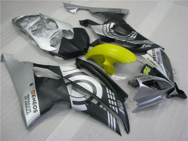 Yamaha R6 2008-2016 Verkleidungen - Gelb Schwarz Silber