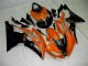 Yamaha R6 2008-2016 Verkleidungen - Orange Schwarz