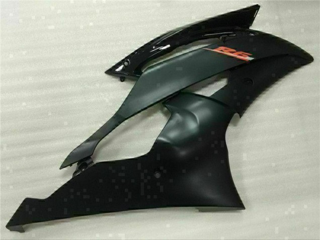 Yamaha R6 2008-2016 Verkleidungen Plastik Kits - Schwarz