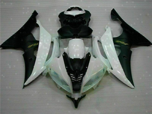 Yamaha R6 2008-2016 Verkleidungen & Plastik - Weiß Schwarz