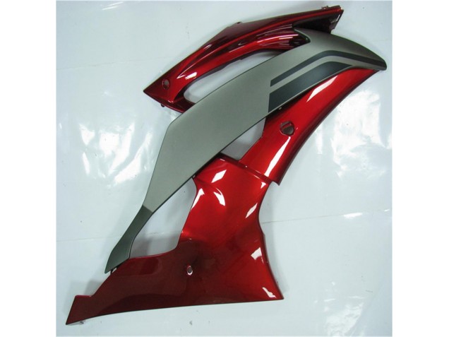 Yamaha R6 2008-2016 Verkleidungen - Rot Grau