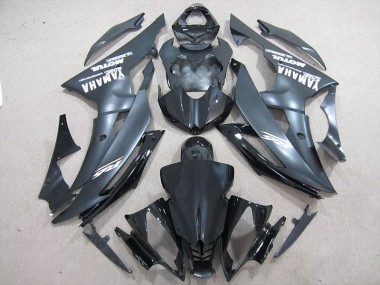 Yamaha R6 2008-2016 Verkleidungen - Schwarz Weiß
