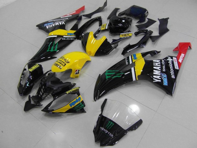 Yamaha R6 2008-2016 Vollverkleidung - Gelb Monster Yamaha R6 2008-2016 Vollverkleidung - Gelb Monster