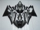 Yamaha R6 2008-2016 Vollverkleidung - Grau Schwarz