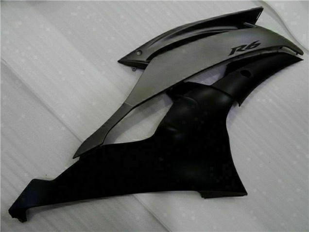 Yamaha R6 2008-2016 Vollverkleidung - Matt Schwarz
